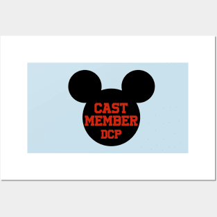 cast member DCP red ears Posters and Art